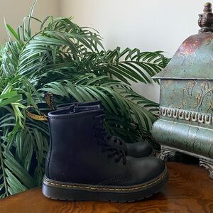 Dr. Martens Zavala Black Combat Boots